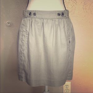 Anthropologie ETT twa Linen Skirt